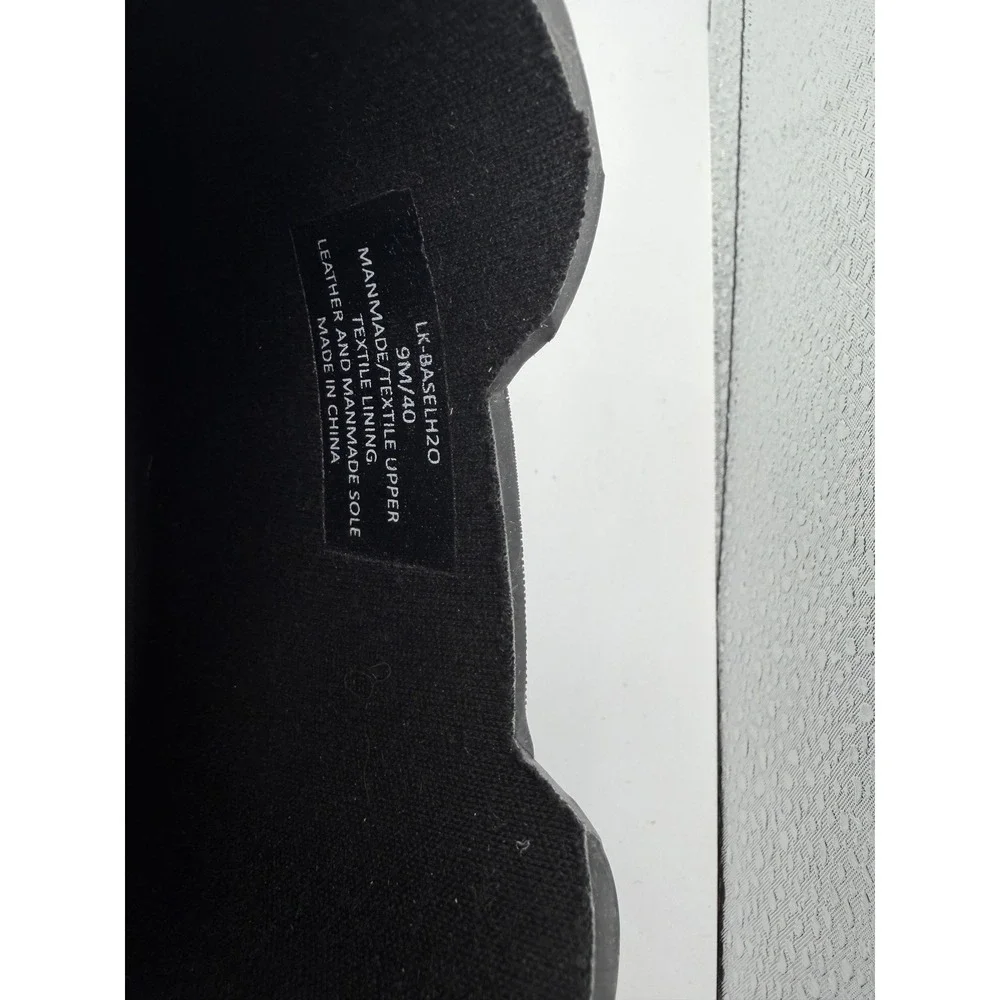 Lucky Brand Basel H2O Black Rubber Rain Ankle Boots womans‎ 9M LK-BASELH2O NEW